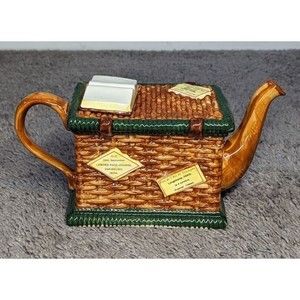 Vintage 1996 Tony Carter Picnic Basket Book Race Tickets 13/1000 Made in England